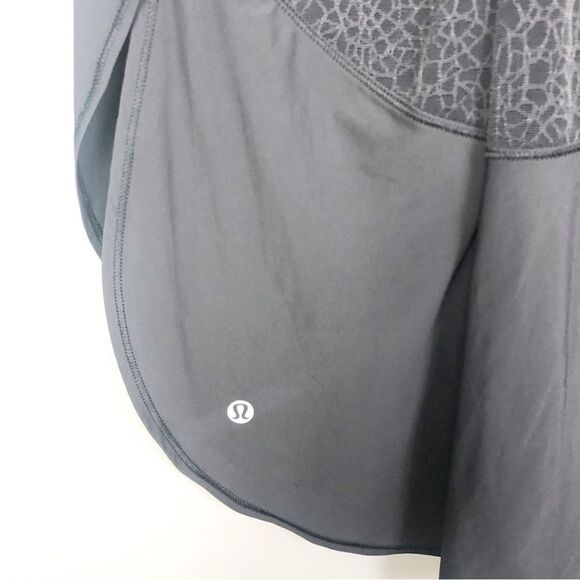 LULULEMON | Twist & Train Tank Top Black Lace Women’s Size Medium 8-10 - Picture 11 of 13